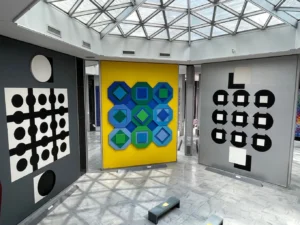 Fondation Vasarely à Aix en Provence dans les bouches du rhône